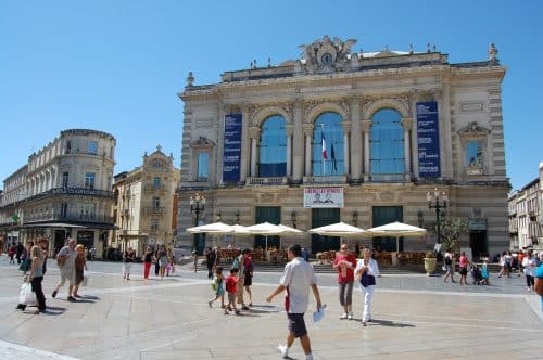 L'Opéra Comédie à Montpellier. Pollution : la qualité de l’air est mauvaise sur l’Hérault et le Gard ce jeudi