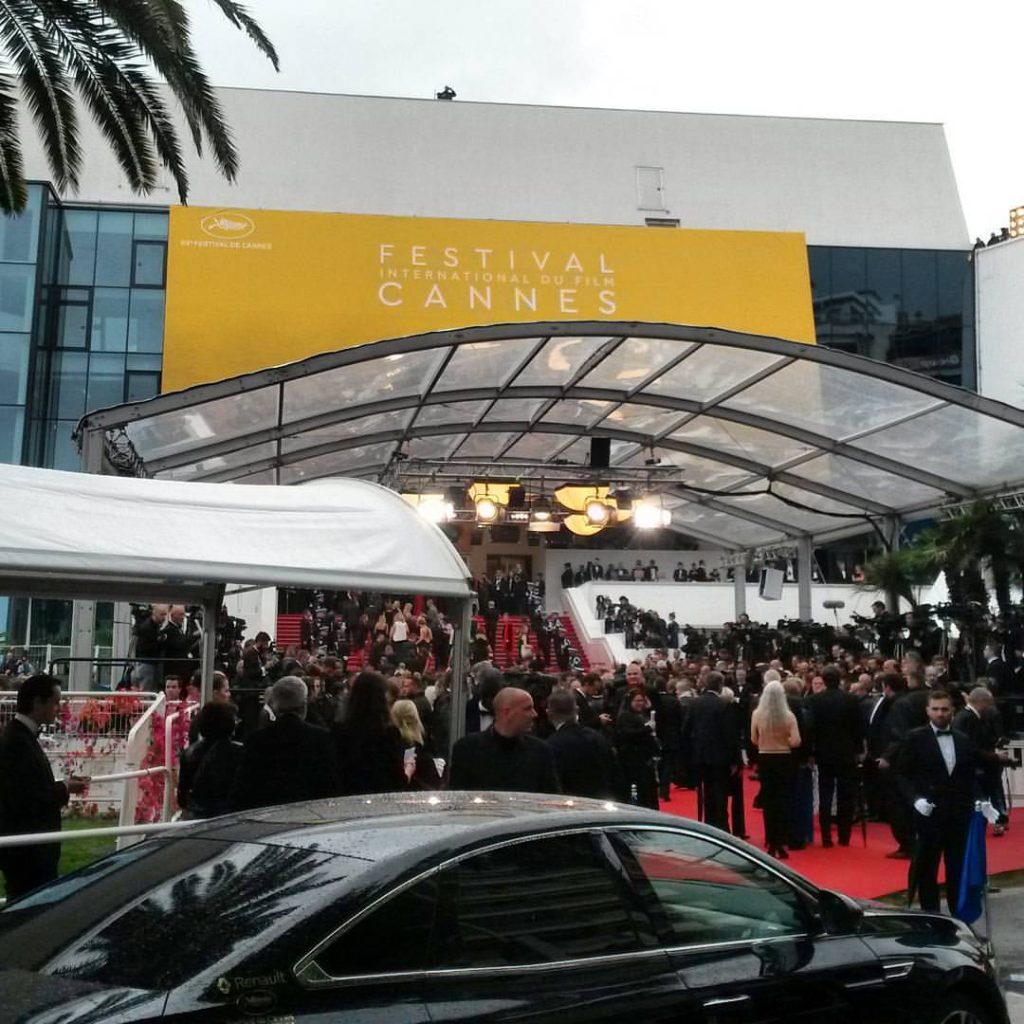 Illustrative image of the Cannes Film Festival.  In Toulouse, films will also be shown in preview 