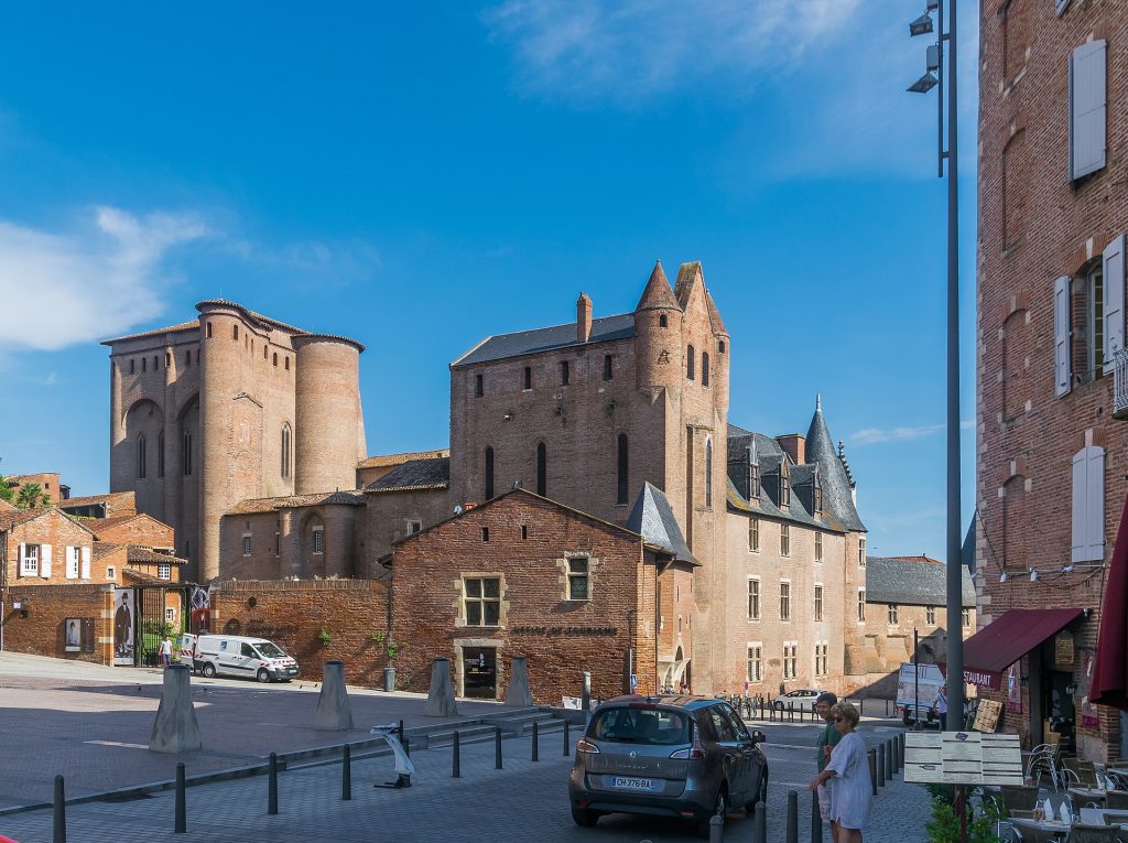 balade lumineuse à albi dans les jardins du Palais de la Berbie