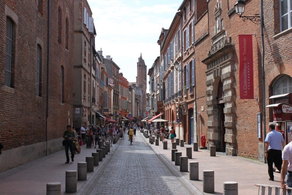 Rue du Taur et Cinémathèque de Toulouse