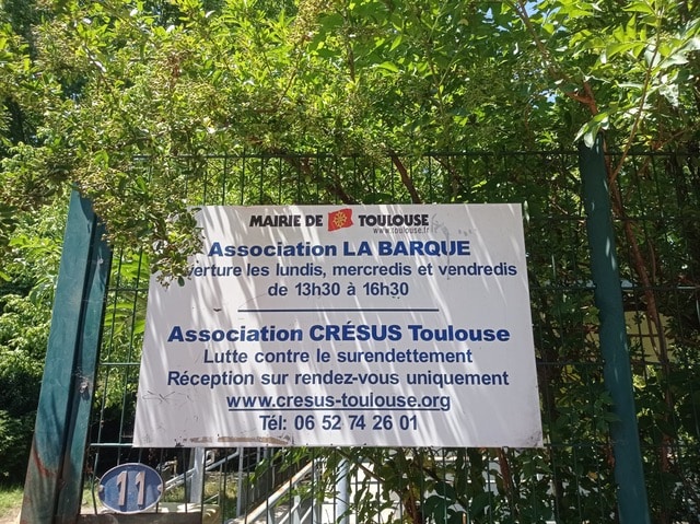 association La Barque Toulouse island of Ramier