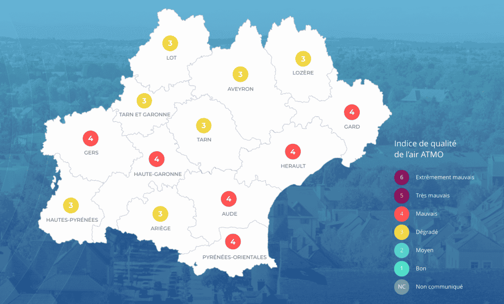 qualité air occitanie