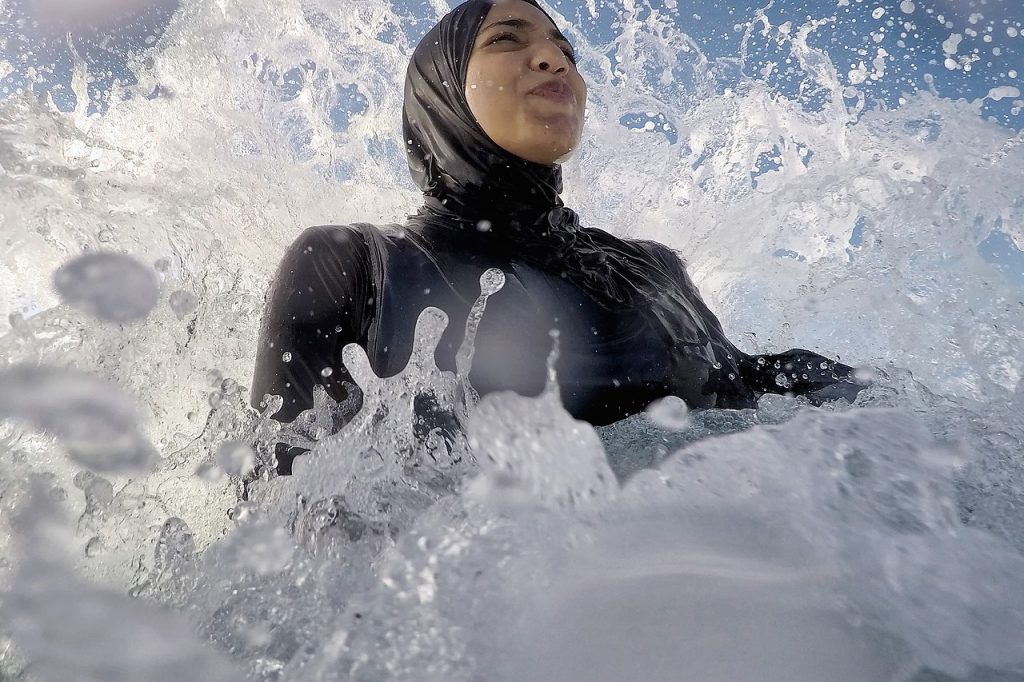 Burkini piscine