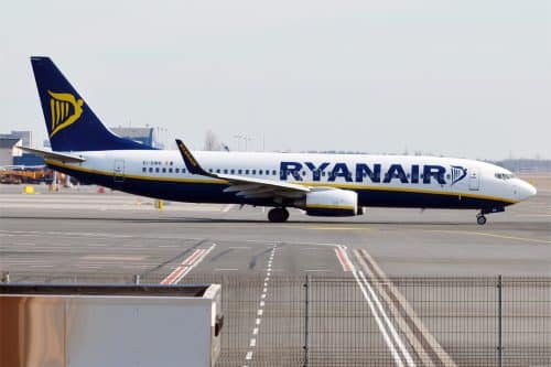 grève ryanair pendant les vacances