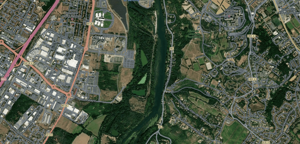 réhabilitation site Ballastières Toulouse