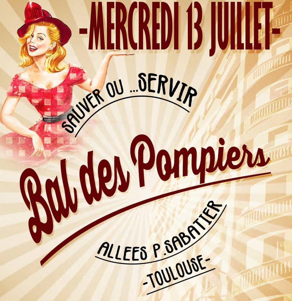 Toulouse bal pompiers