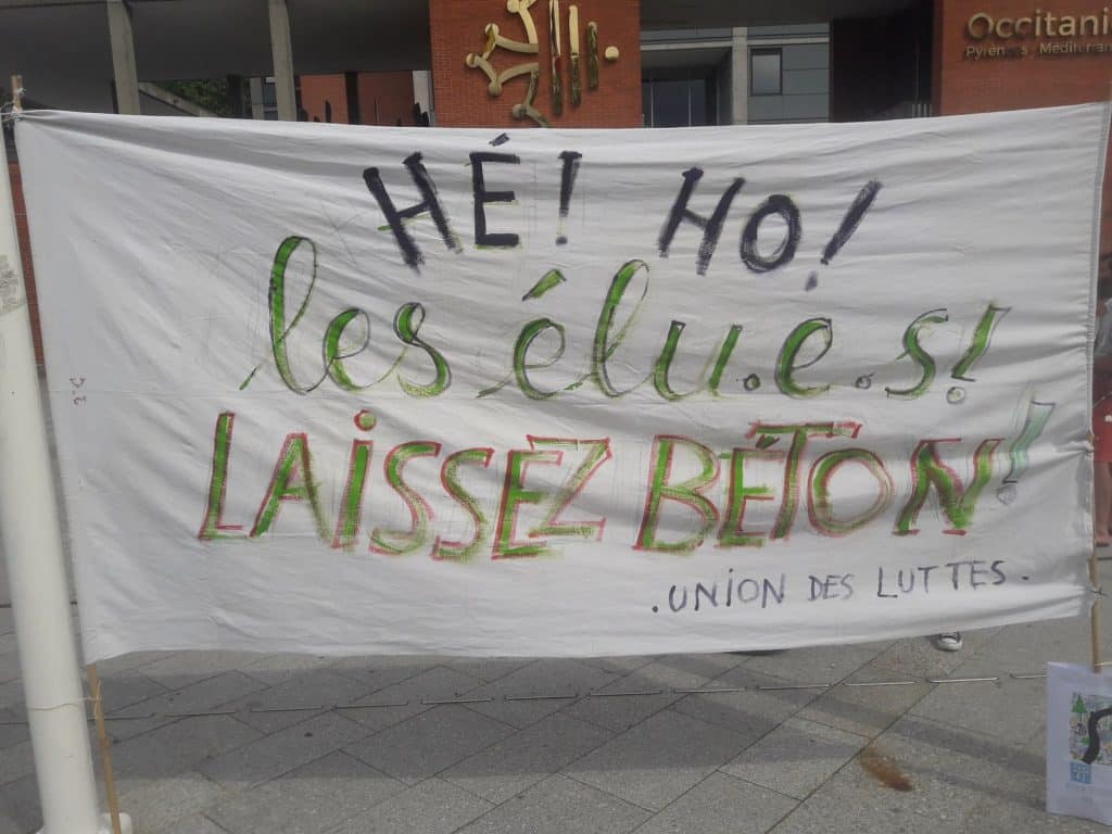 manifestation contre grands projets inutiles ©Union des luttes