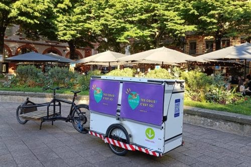 start-up Junglo Toulouse vélos cargo livraison colis