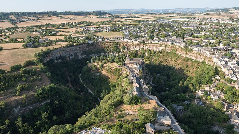 Canyon naturel de Bozouls vacances été Aveyron