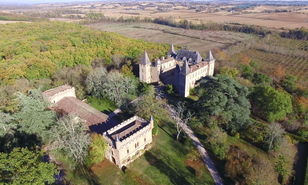 Château Caumont vacances été Gers