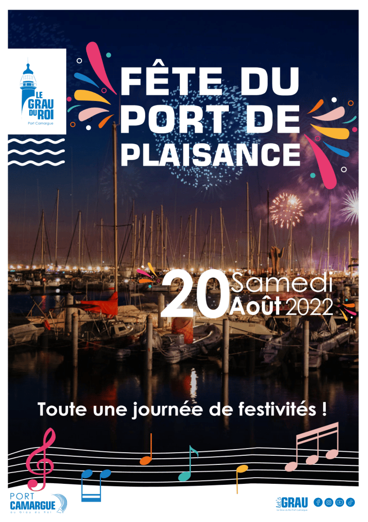 fête du port de plaisance au grau du roi