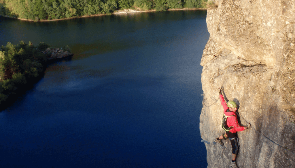 via ferrata villefort ©Maison de l'aventure