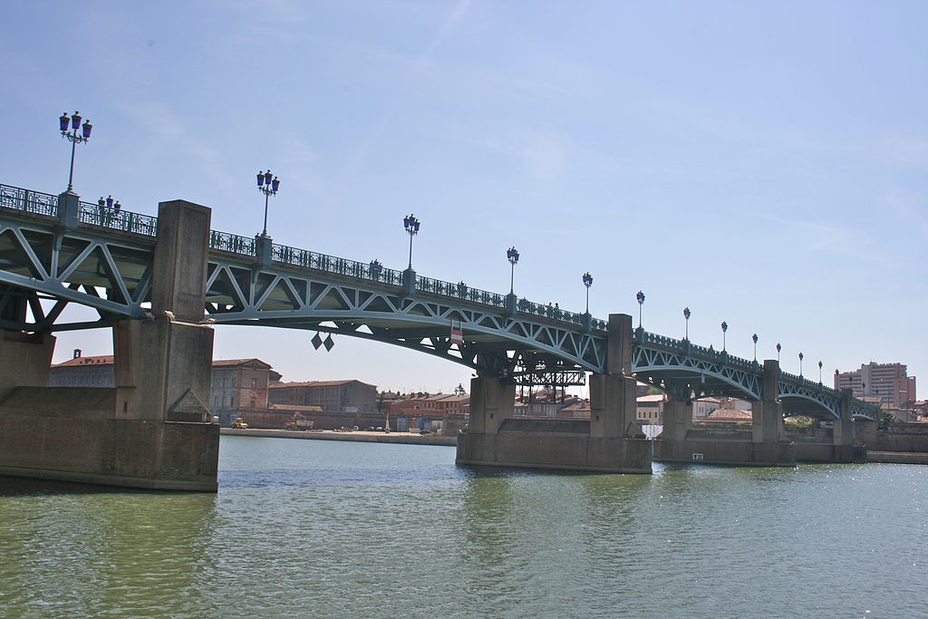 pont Saint-Pierre Toulouse piéton