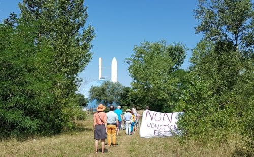 rassemblement opposants jonction est rocade toulouse