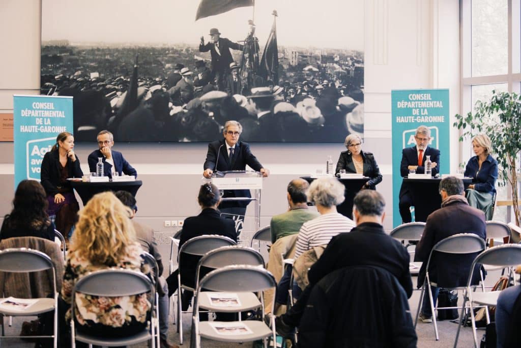 conférence de presse rentrée politique Conseil départemental ©Aurélien Ferreira-CD31 Haute-Garonne département transition écologique