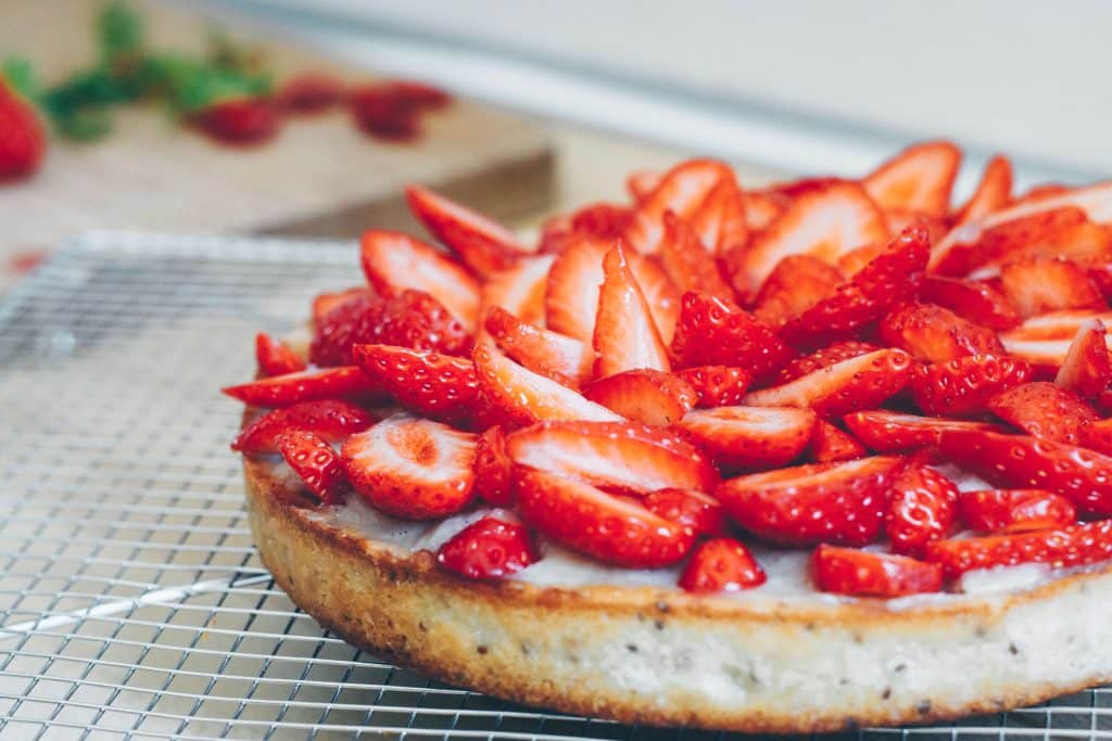 pâtisserie tarte aux fraises 