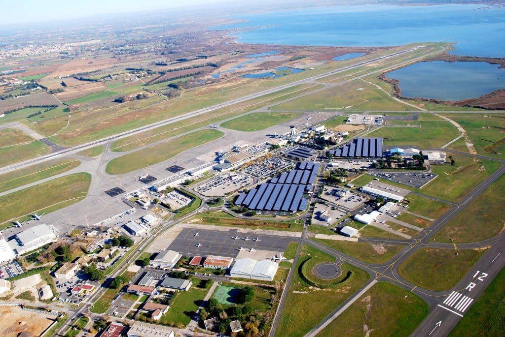 aéroport montpellier