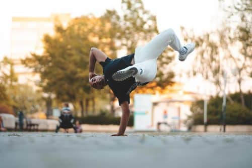 Abdel Chouari breakdance