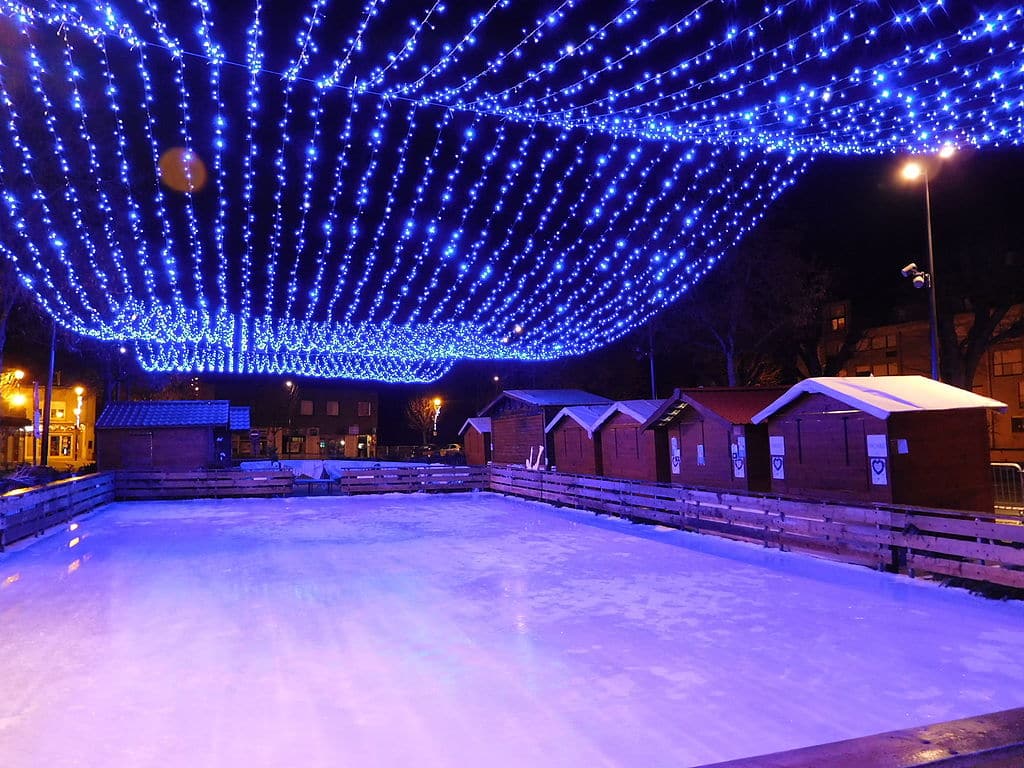 patinoire marché Noël