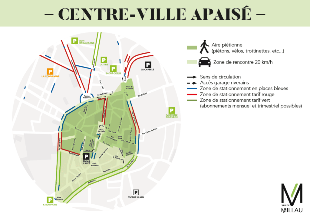 millau piéton