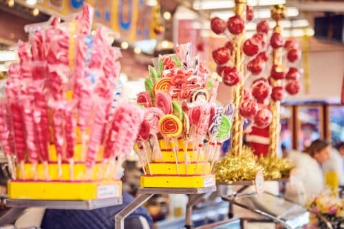 vacances Noël Hérault marché Béziers sucettes friandises