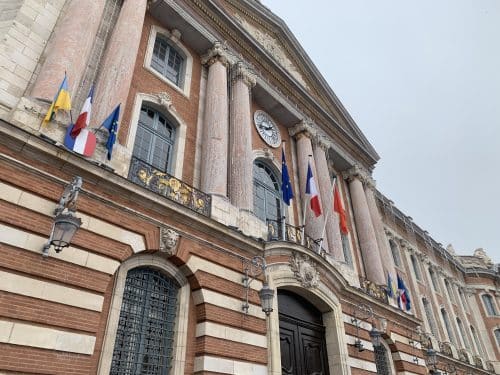 Capitole Toulouse mairie Hôtel de ville Jean-Luc Moudenc