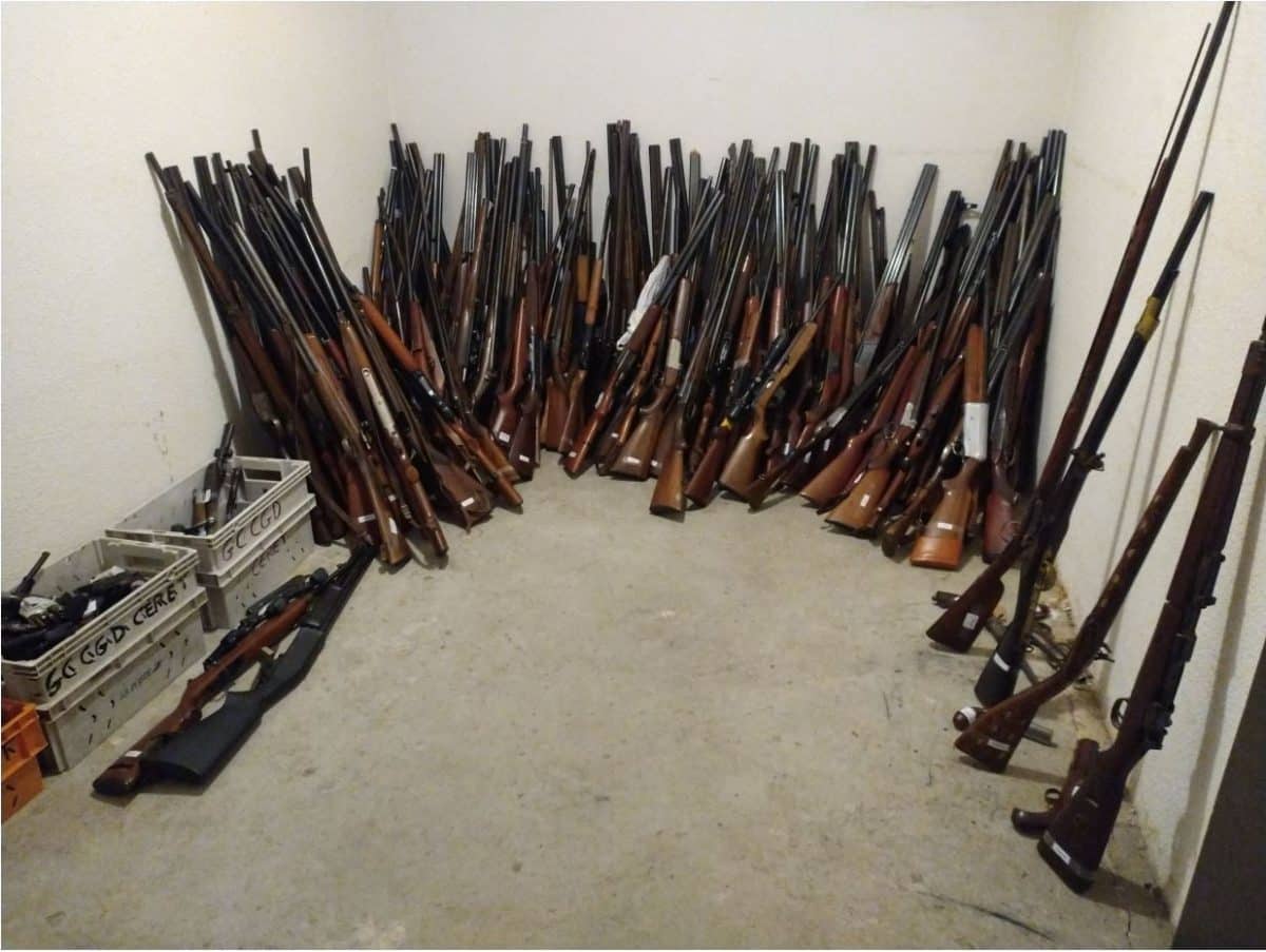 Plus de 3 000 armes à feu ont été récupérées en Haute-Garonne