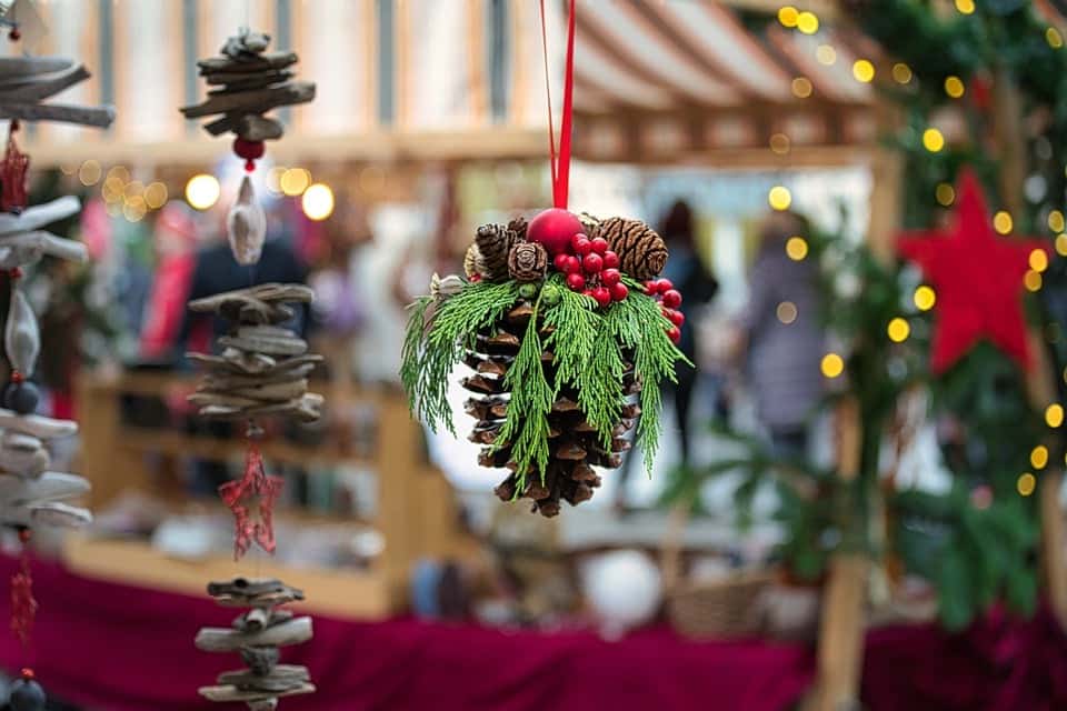 marché Noël décoration