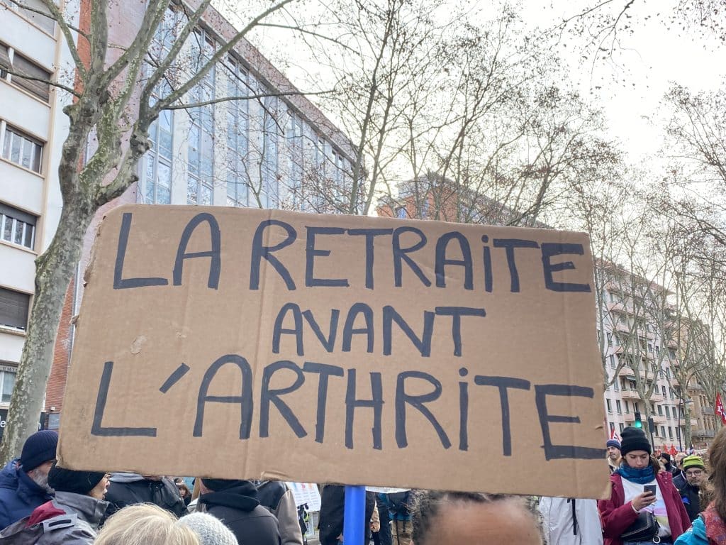 manifestations Toulouse Occitanie retraites