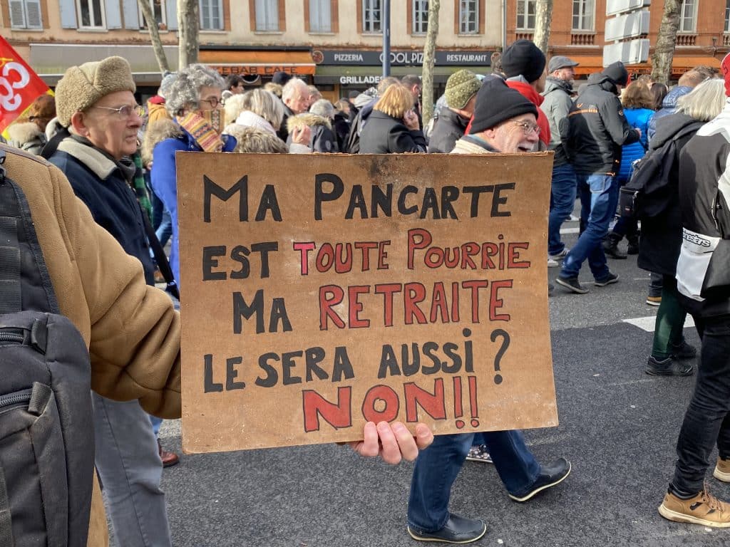 rassemblement retraites Toulouse