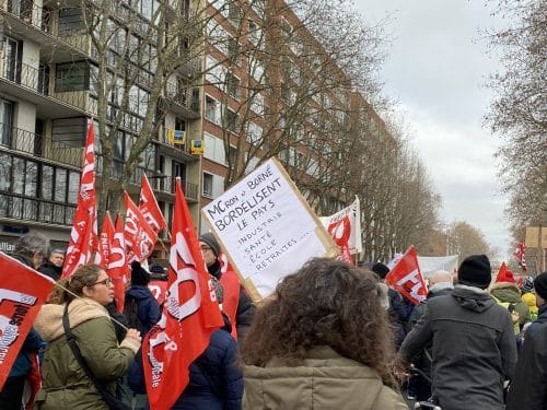 manifestation réforme retraites