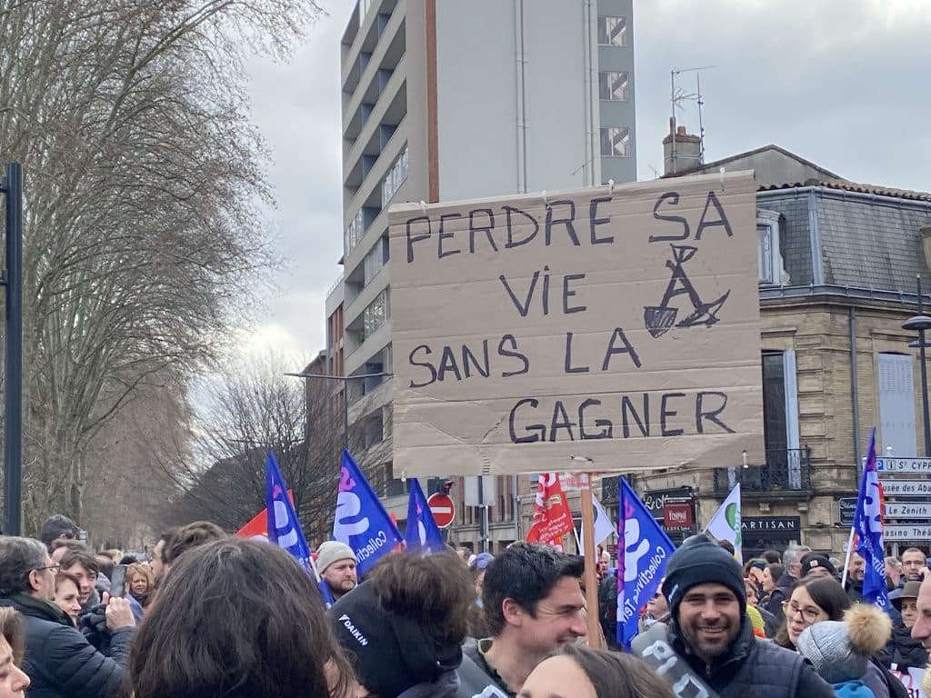 mobilisation réforme retraites Occitanie manifestants