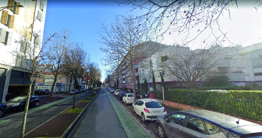avenue Lombez Toulouse ©Capture écran Google Map projet quartier Cartoucherie