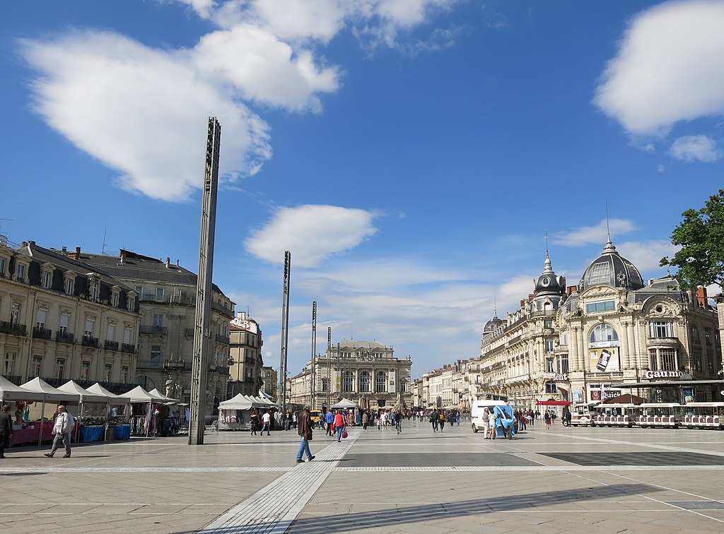 place Comédie Montpellier