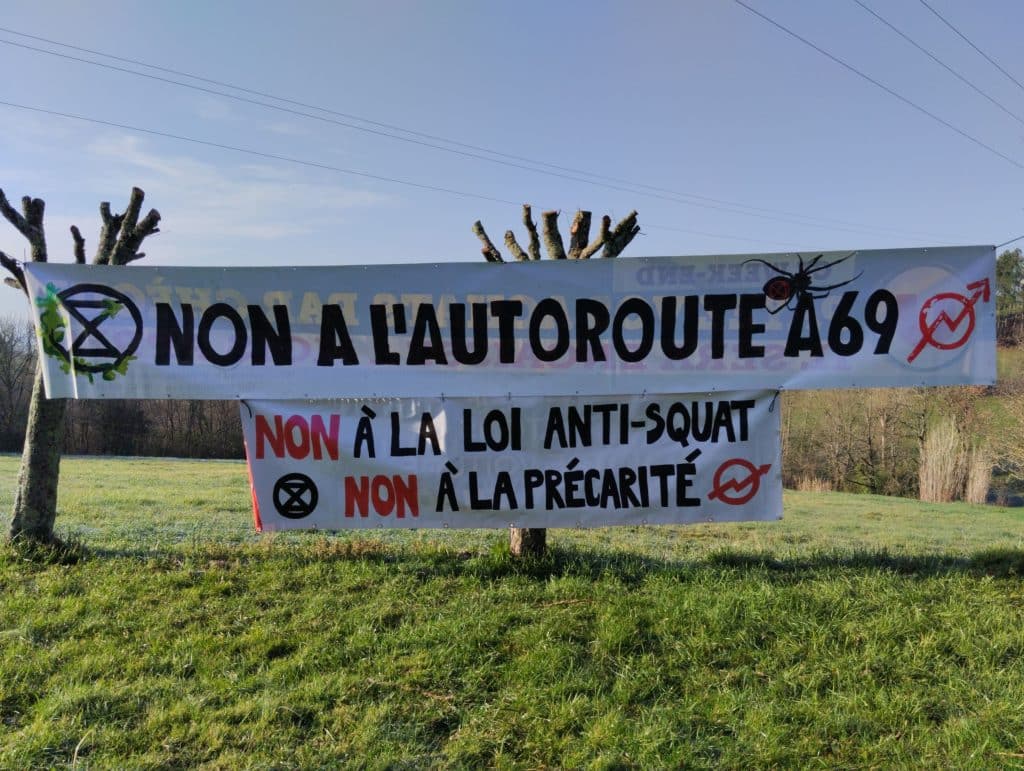 Manifestation A69 Toulouse Castres