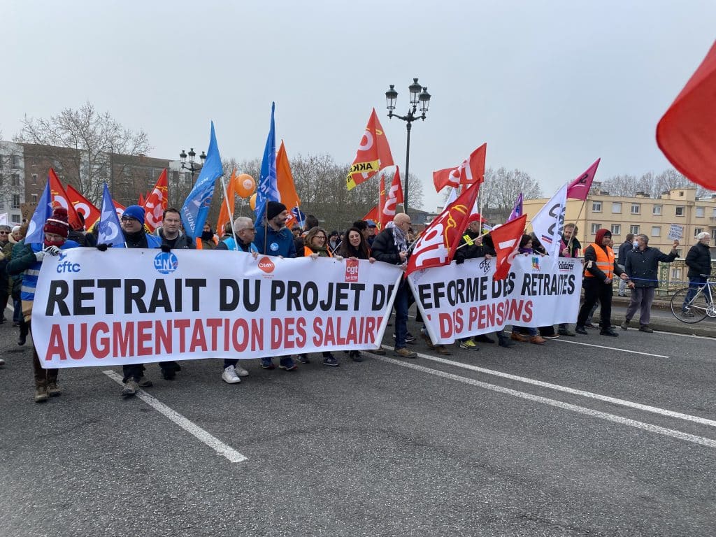 manifestation retraite