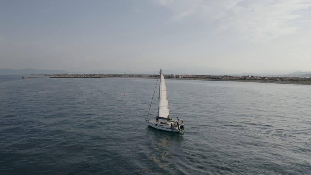 voilier grain de sel leucate