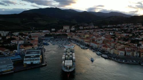 port vendres grain de sel Méditerranée