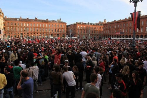 Stade Toulousain place du Capitole