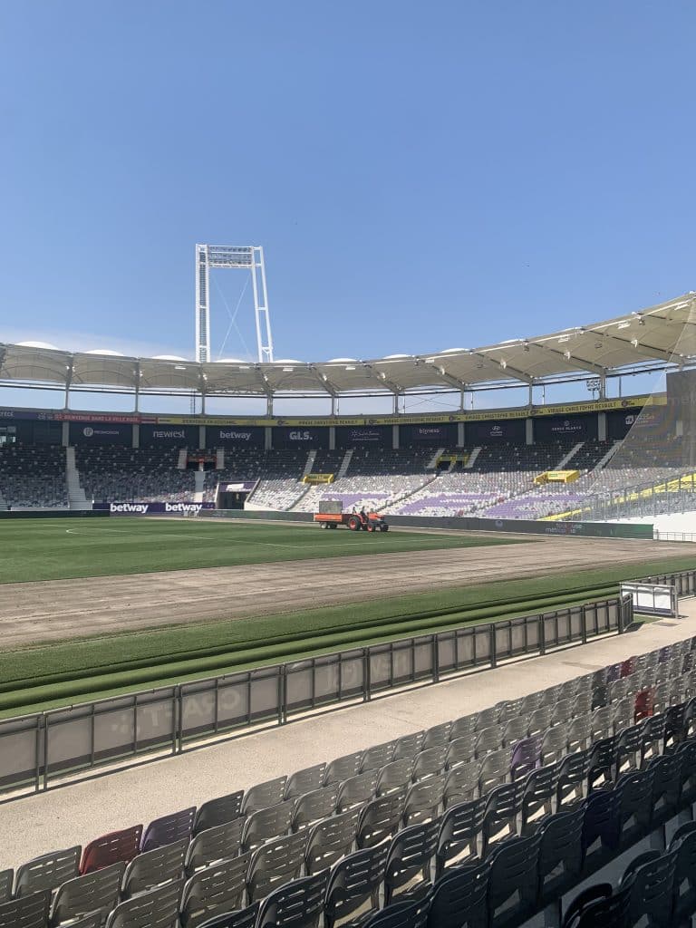 Stadium rugby travaux