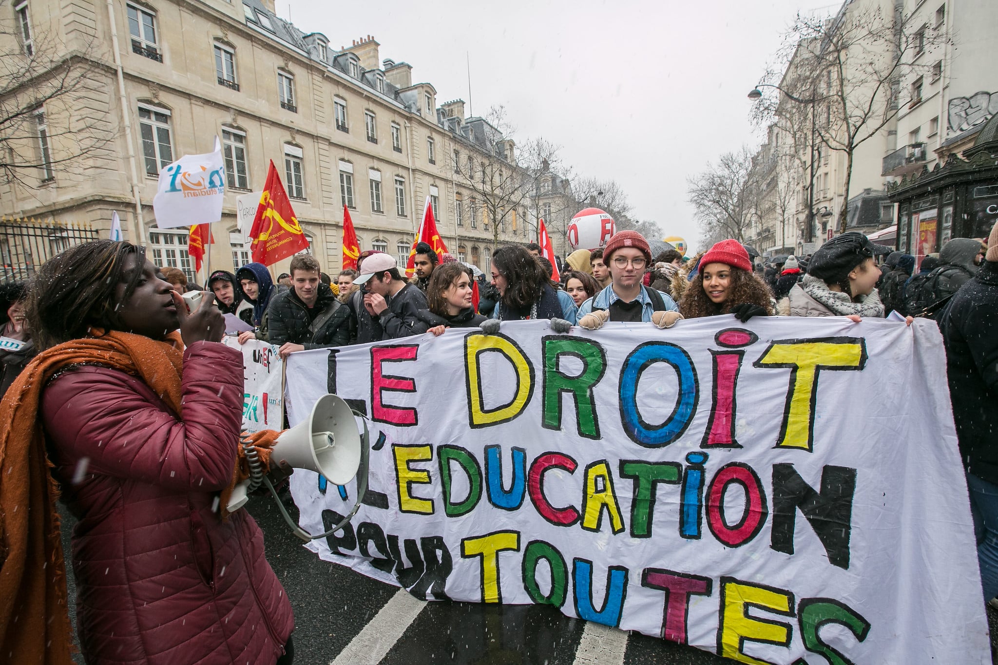 manifestation enseignants