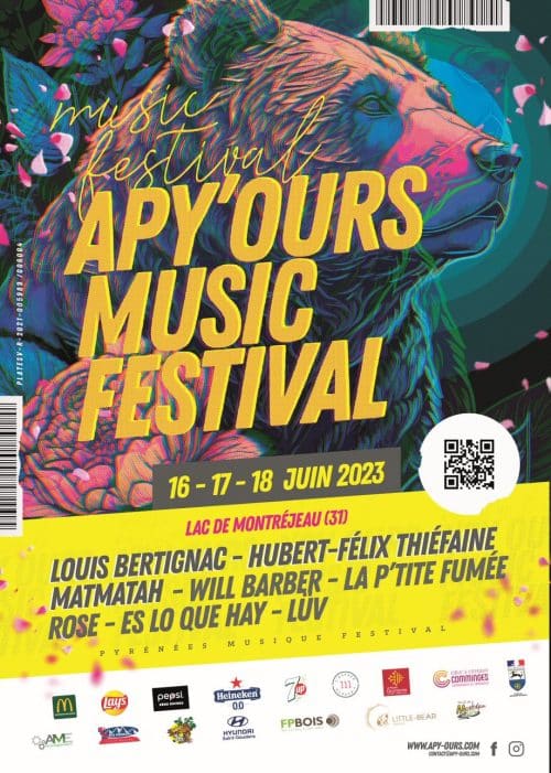 affiche festival Apy'Ours Haute-Garonne