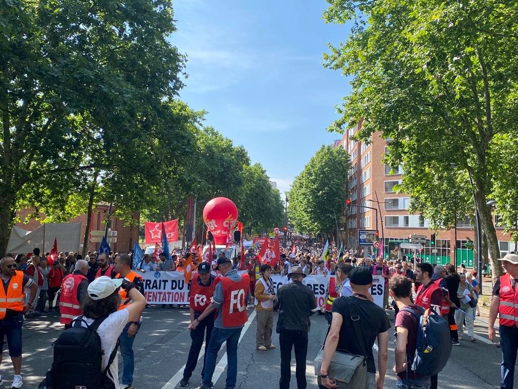 manifestation toulouse