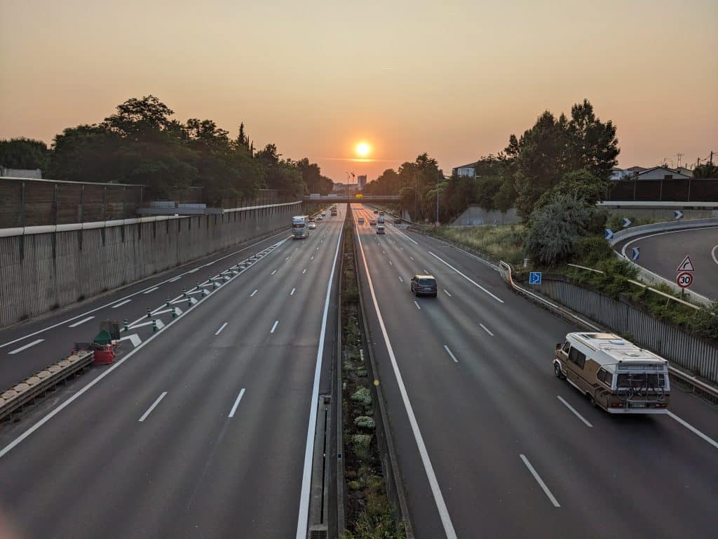 Circulation périphérique Toulouse vendredi