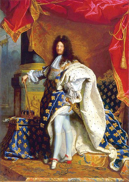 Portrait officiel de Louis XIV par Hyacinthe Rigaud