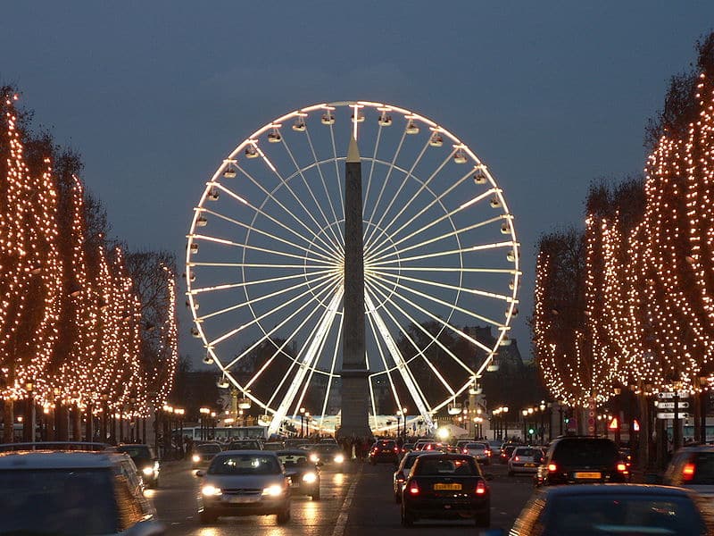 Noël illumination Champs-Elysées