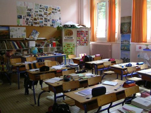 salle calse école primaire