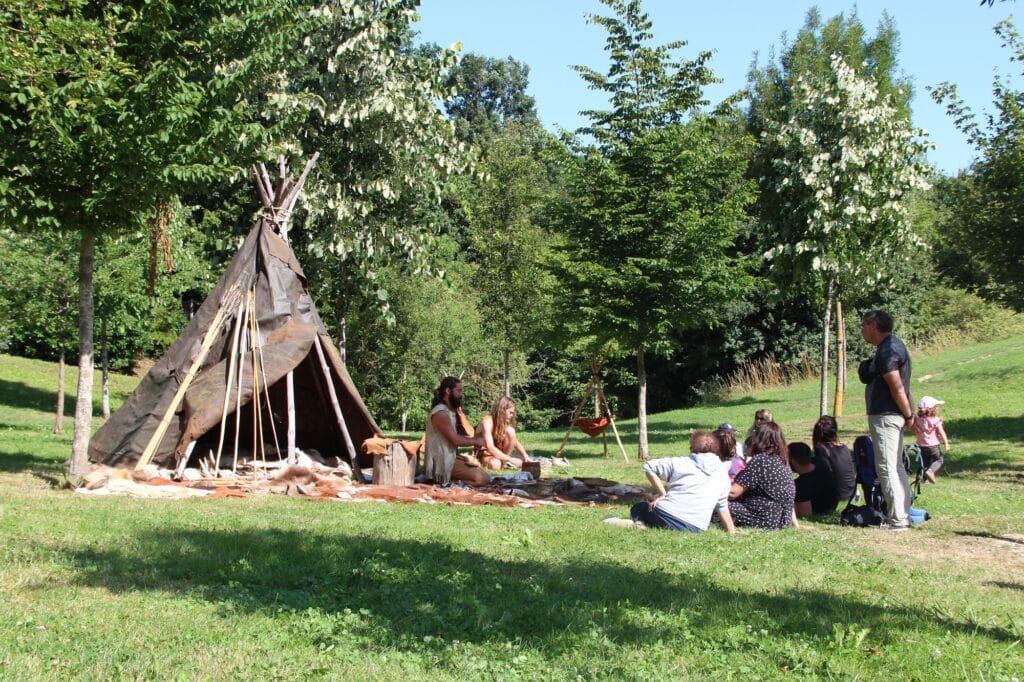 campement préhistorique musée aurignacien