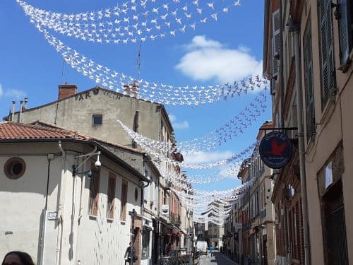 cocottes papier rue Colombette