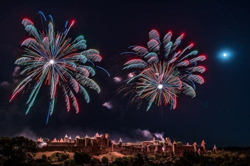 feux artifice Carcassonne